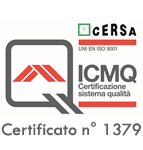 certificato Accredia Cersa